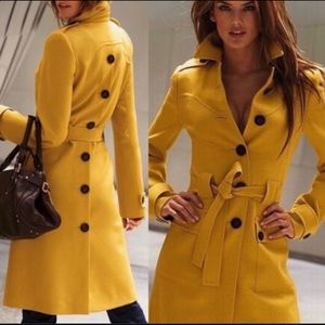 Via Spiga Victoria Secret collection wool coat.
